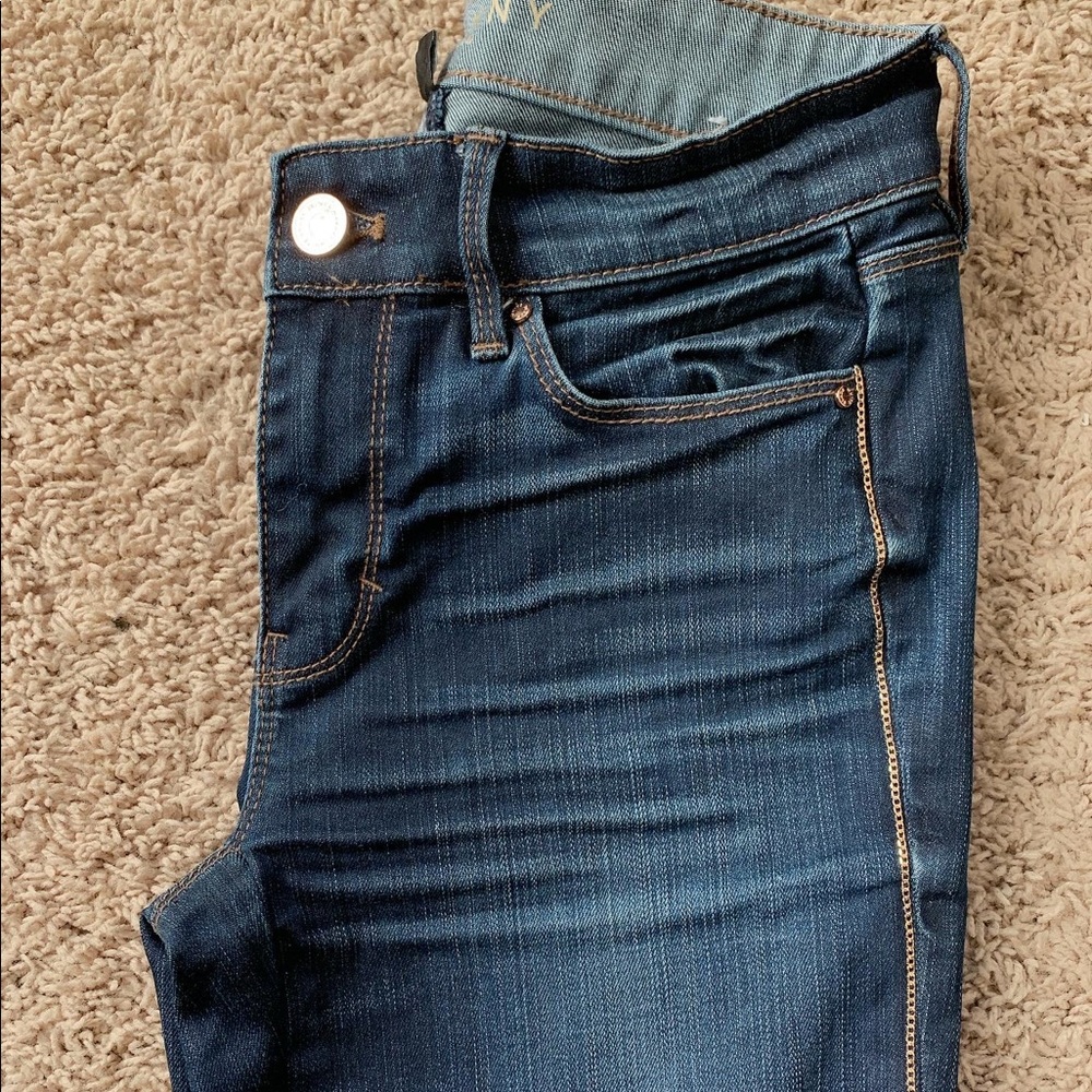 WHBM Gold Chained Skinny Jean